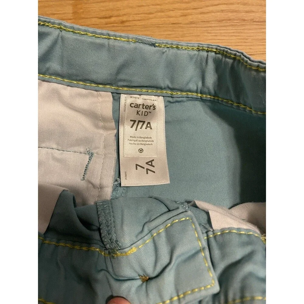 Carter’s Boy Shorts Size 7 Light Blue